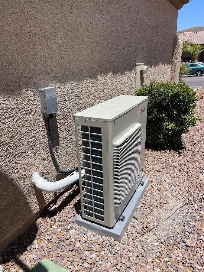Residential air conditioning condenser unit in Seven Hills